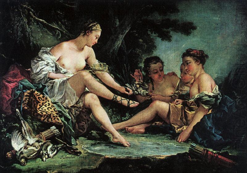 Diana's Return from the Hunt, Francois Boucher